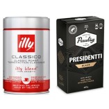 illy и Paulig кофе молотый